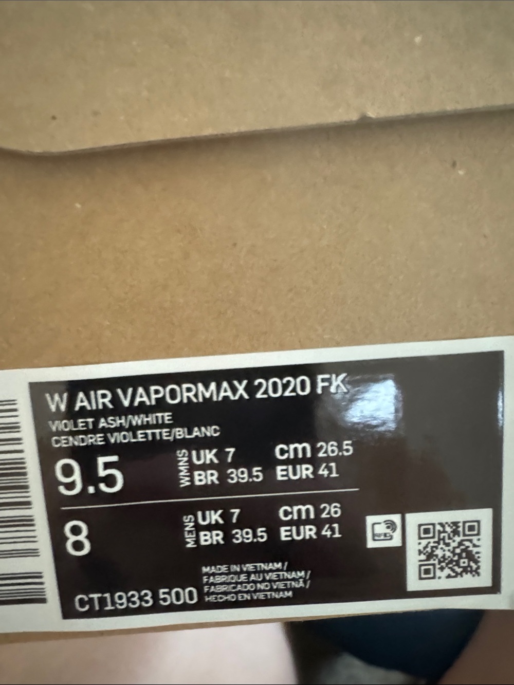Nike Air Vapor Max Shoe